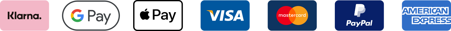 Visa, Mastercard, PayPal und Klarna – sichere Zahlungsmethoden